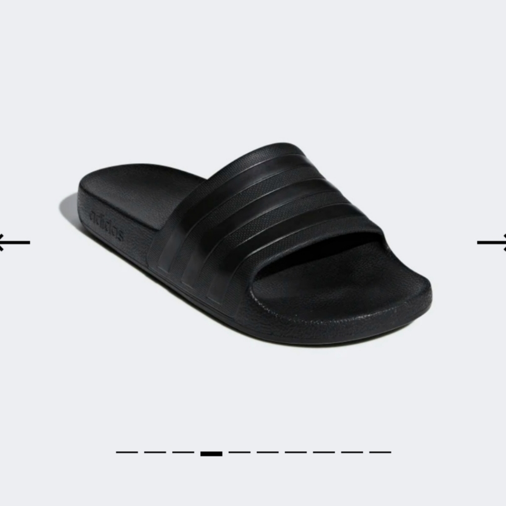 ADIDAS ADILETTE AQUA SLIDES - Picture 2 of 14